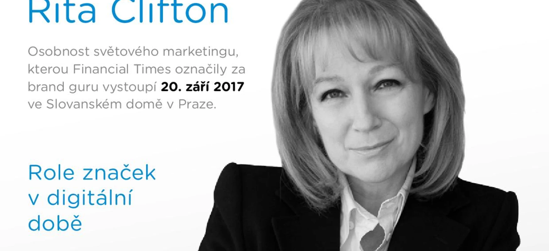 Rita Clifton na Brand Management 2017